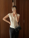 Barnett Tie Cap Sleeveless Knit