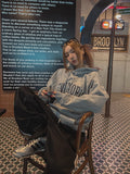 New York Cotton Over Hoodie