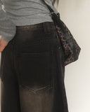 Gent Curve Balloon Wide Denim Pants