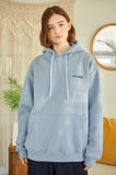 Serendipity Embroidery Brushed Hood