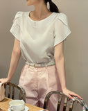Kint Tulip Short Sleeve Blouse