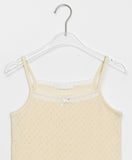 Jettree Punching Ribbon Strap Sleeveless