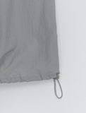 Huo Nylon Balloon Flare Banding Long Skirt