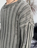 Raed Vintage Dyeing Ribbed Knit