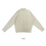 SPRING OVER KNIT ZIP-UP