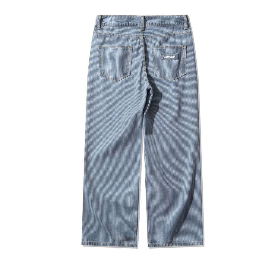 WV PROJECTのNine Stripe Wide Denim Pants WV PROJECT (ダブリューブイプロジェクト) - ナインストライプ