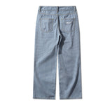 Nine Stripe Wide Denim Pants