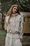 Crop Hood Windbreaker