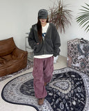 Roun Pigment Corduroy Cargo Pants