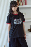 Stamp Club Ringer Short Sleeve Tee