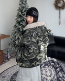 DS Raccoon Camo Hooded Padding