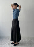 Satin Mermaid Long Skirt