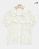 Mahi Frill Short Sleeve Blouse