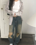 Keron Overfit Striped Shirt