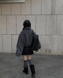 On the padded backpack