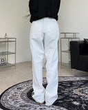 Raden track wide cotton pants