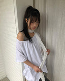 Laron Wave Dot Lace Scarf