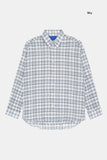 Origin linen over check shirt