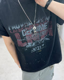 Howwood Vintage Splatter Short Sleeve Tee