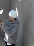 Snow brush short beanie