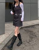 Cinder Cargo Mini Skirt