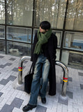 Light Brush Denim Pants