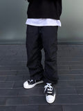 Shirring Street Polyester Pants