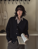Taise Crop V-Neck Cardigan