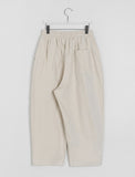 [unisex] Yek Banding Balloon Wide Peach Cotton Pants