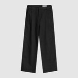 Boyle wide wool slacks