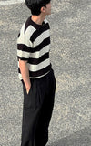 Olle Stripe Collar Knit