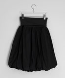 Neva Shirring Balloon Midi Skirt