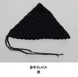 Rahi Vintage Crochet Knit Bandana