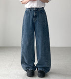 Wir Side Pintuck Wide Denim