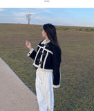 Lovely Casual Crop Duffle Full Fur Mustang