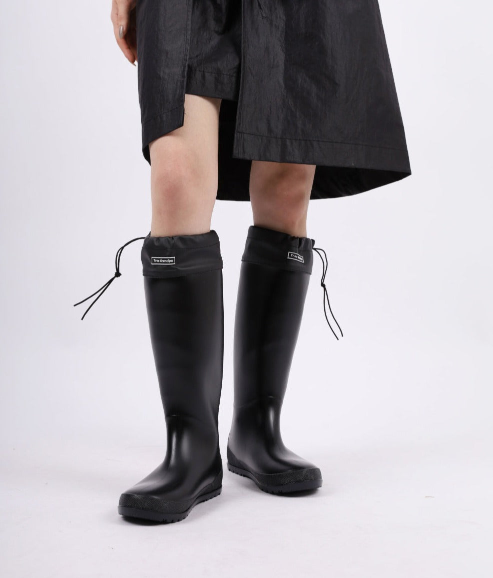 string long rain boots