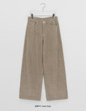 Hoville Corduroy Wide Pants