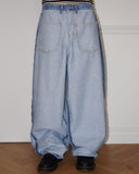 INSIDE OUT TRACK DENIM