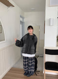 Corely Denim Two-Way Pocket Hood Over Jacket