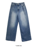 DOZ WASHING WIDE DENIM