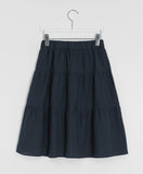 Suit Stripe Banding Skirt