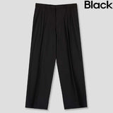 Milo two-tuck wide slacks