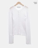 Mur Summer Ribbed Cardigan