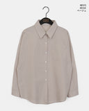 Matos Overfit Striped Shirt