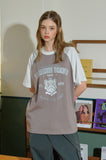 Marine Wave Raglan Short Sleeve Tee
