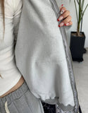 Dihen Two Way Hooded Zip-Up