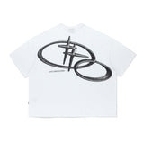 WIDE FIT SHINING LOGO TEE SHIRT