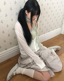 Zelle Deep V-Neck Cardigan