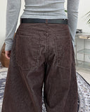 Veron Curved Corduroy Pants