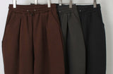 Ribbed Brushed Pintuck Training Pants